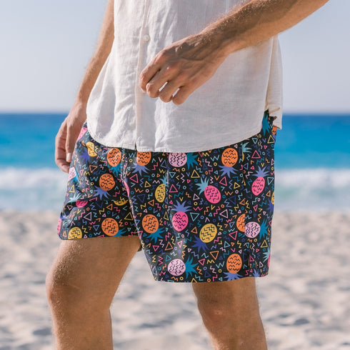 Men summer swimwear Pineapple